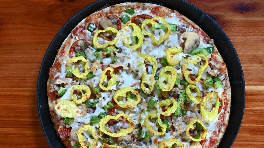 Veggie Lover's Pizza Picture
