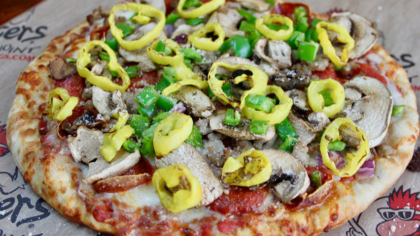 The Works Pizza Picture