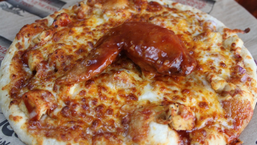 BBQ Chicken Pizza Picture