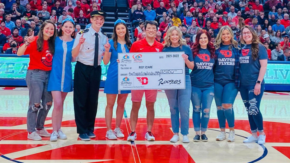 Red Scare Check Donation Presentation